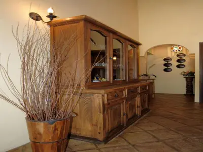 El salón o zona de bar de Cottage in Antequera with Pool near El Torcal
