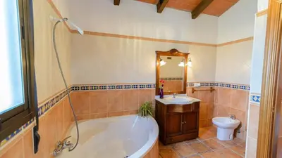 Un baño de Casa Rural El Guindo