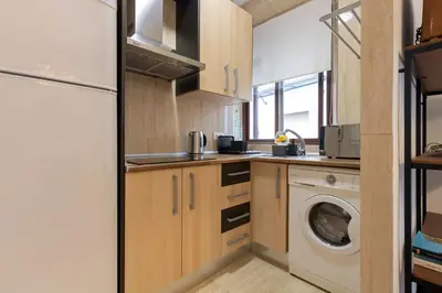 Una cocina o zona de cocina en Apartamento Madroño Regina