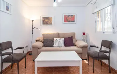 Zona de estar de Lovely Apartment In Córdoba With Wifi