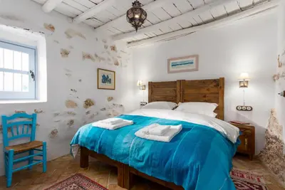 Cama o camas de una habitación en Casa Higueras