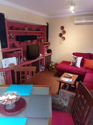 Zona de estar de Apartamento Árbol de vida - cerca Estadio Cartuja
