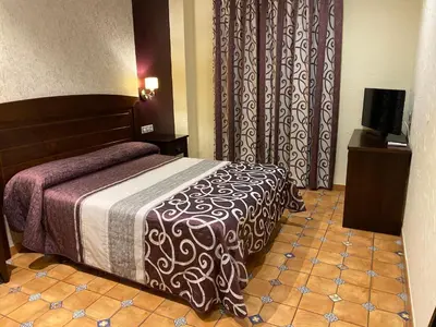 Cama o camas de una habitación en Alcaidia De Magina