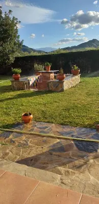 Paisaje cerca de esta villa