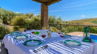 Un balcón o terraza de Casa Rural El Moral
