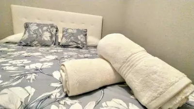 Cama o camas de una habitación en The Cathedral Home