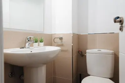 Un baño de Calatrava Suite Apartment