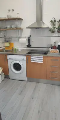 Una cocina o zona de cocina en APARTAMENTO CENTRO SANTA CATALINA