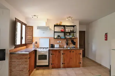 Una cocina o zona de cocina en El Granero at Molino la Ratonera