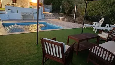 Piscina en o cerca de Alojamiento Rural El Paraíso del Chorro
