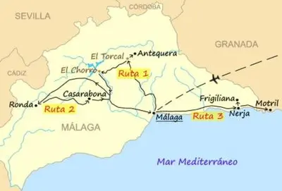 Plano de Alojamiento Rural El Paraíso del Chorro