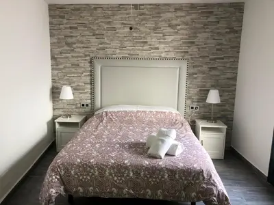 Cama o camas de una habitación en Apartamento Amapola