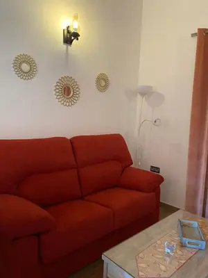 Zona de estar de Casas Rurales el Nogalejo Setenil