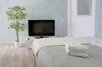 Cama o camas de una habitación en Apartamento Murillo