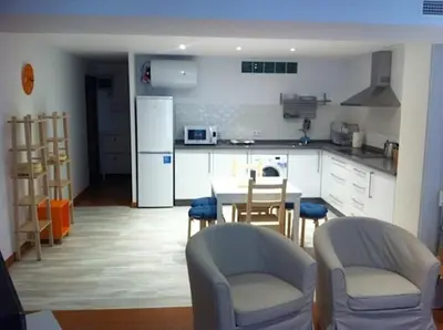 Una cocina o zona de cocina en Corazón de Nervión, excelente ubicación, opcion PARKING