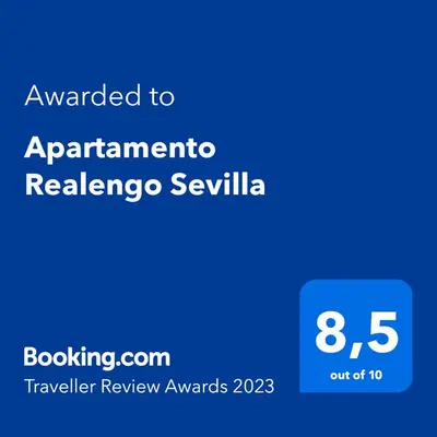Certificado, premio, señal o documento que está expuesto en Apartamento Realengo Sevilla