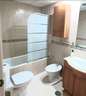 Un baño de Apartamento Realengo Sevilla