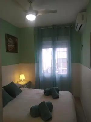 Cama o camas de una habitación en Los Patios de Cordoba