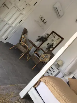 Zona de estar de La Pluma