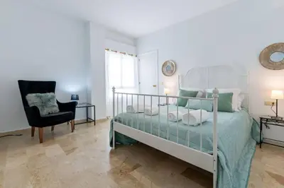 Cama o camas de una habitación en San Clemente Central Suite by Valcambre