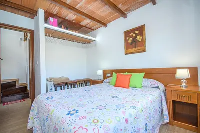 Cama o camas de una habitación en Cubo's Casa El Pantanillo