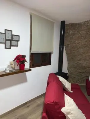 Cama o camas de una habitación en Apartamentos3Cuevas