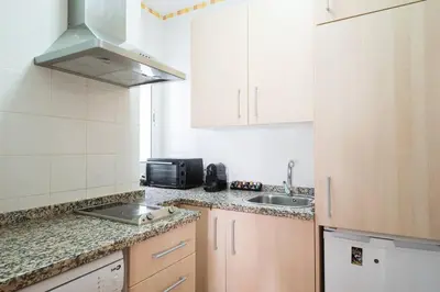 Una cocina o zona de cocina en Pop Art, Apartamento Valvanera, pleno centro