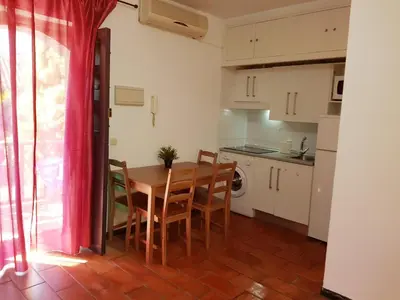 Una cocina o zona de cocina en Patio andaluz siglo XVI