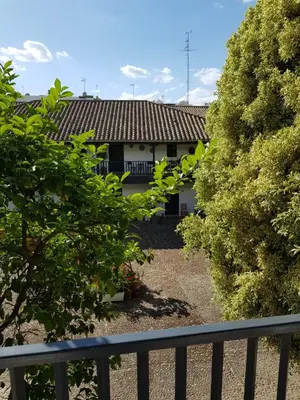 Jardín al aire libre en Patio andaluz siglo XVI