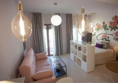Zona de estar de APARTAMENTOS LOS MORILES