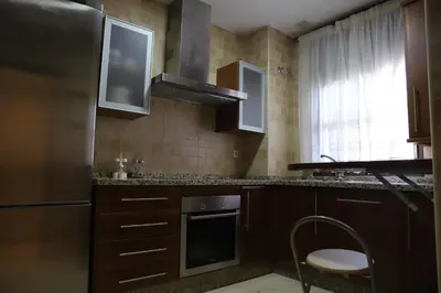 Una cocina o zona de cocina en Duplex Santa Teresa