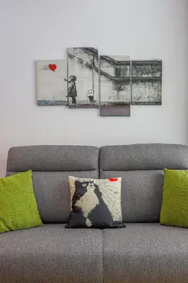 Zona de estar de Apartamento de diseño centro Sevilla. WiFi/AC