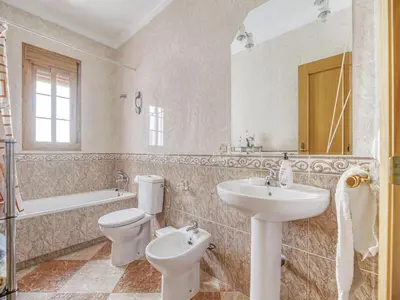 Un baño de Holiday Home Villanueva near Hiking Trails