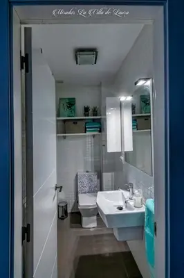 Un baño de Mirador La Villa de Laura