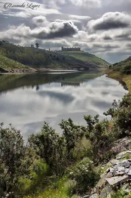 Paisaje cerca de esta villa