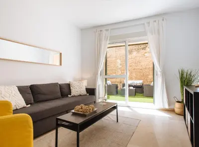 Zona de estar de Sol Suite Apartment with Garden