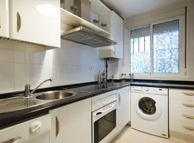 Una cocina o zona de cocina en Sol Suite Apartment with Garden