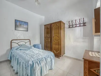 Cama o camas de una habitación en Holiday Home in Villanueva near El Terril Peak