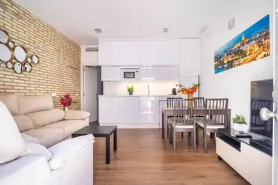 Zona de estar de Apartamentos Poemas & Rimas de Bécquer