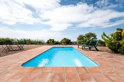 Piscina en o cerca de Casa Alta Finca El Revuelo