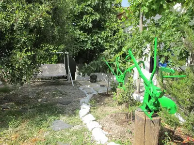 Jardín al aire libre en Casa rural VillaGloria