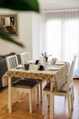 Zona de estar de Bright stylish 2BD 2BTH - Seville center