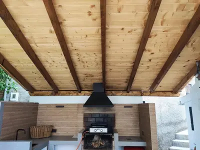 Zona de estar de Refugio de El Chorro
