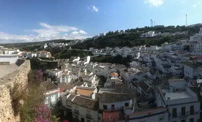 Vista general de Setenil de las Bodegas o vista desde la casa o chalet