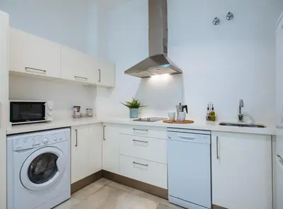 Una cocina o zona de cocina en Lanza Suite Apartment