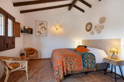 Zona de estar de Boutique B&B Cortijo Valverde Álora
