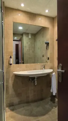 Un baño de Hotel Baeza Monumental by eme hoteles