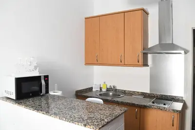 Una cocina o zona de cocina en Apartamento Descalzos