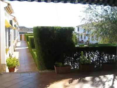 Jardín al aire libre en Charming House in Hornachuelos with Shared Pool