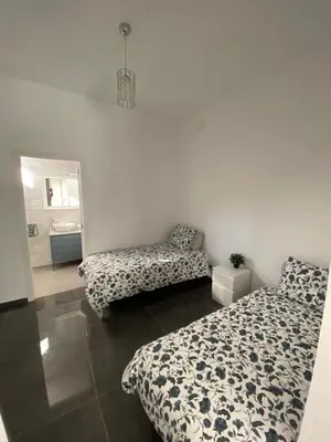 Cama o camas de una habitación en CASA REFORMADA CON TERRAZA/WIFI/AIRE ACONDICIONADO